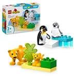 LEGO® DUPLO® 10442 Rodziny dzikich zwierząt: Pingwiny i lwy1