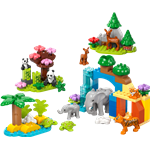 LEGO® DUPLO® 10446 Rodinky divokých zvířat 3 v 12
