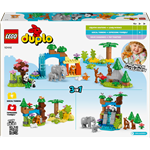 LEGO® DUPLO® 10446 Rodinky divokých zvířat 3 v 13