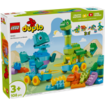 LEGO® DUPLO® 10451 3 w 1: Dinozaury na kółkach4