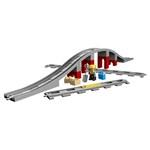Lego Duplo 10872 Akcesoria kolejowe - most i tory1