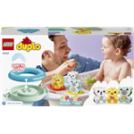 LEGO DUPLO 10965 Legrace ve vaně: Plovoucí vláček se zvířátky3