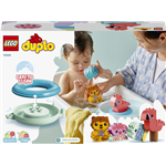 LEGO DUPLO 10966 Legrace ve vaně: Plovoucí ostrov se zvířátky3