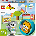 LEGO DUPLO 10977 Moje první štěňátko a koťátko vydávající zvuky2