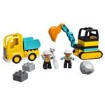 LEGO DUPLO Town 10931 Nákladné auto a pásový bager2