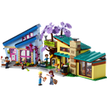LEGO® Friends 42620 Rodinné domy Ollyho a Paisley1