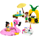 LEGO® Friends 42658 Zábava u bazénu s jednorožcem a plameňákem2
