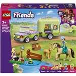 Lego Friends 42695 Přívěs s koněm a hříbětem9