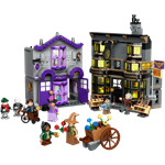 LEGO® Harry Potter™ 76439 Ollivanderův obchod a Obchod madame Malkinové1
