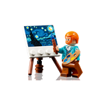 LEGO Ideas 21333 Vincent van Gogh Hvězdná noc4