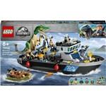 LEGO Jurassic World 76942 Útěk baryonyxe z lodě1