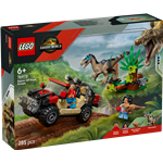 LEGO® Jurassic World 76972 Únik před raptorem v terénním autě3
