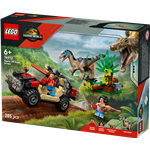 LEGO® Jurassic World 76972 Únik před raptorem v terénním autě4