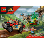 LEGO® Jurassic World 76972 Únik před raptorem v terénním autě1