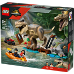 LEGO® Jurassic World 76975 T-rex a útěk po řece4