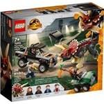 Lego Jurasic World 76950 Útok triceratopse na pick-up2