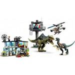 LEGO Jurassic World 76949 Útok giganotosaura a therizinosaura1