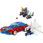 LEGO® Marvel 76279 Samochód wyścigowy Spider-Mana i Zielony Goblin Venom1