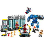 LEGO® Marvel 76315 Iron Man a jeho laboratoř: Síň brnění1