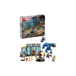 LEGO® Marvel 76315 Iron Man a jeho laboratoř: Síň brnění2