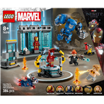 LEGO® Marvel 76315 Iron Man a jeho laboratoř: Síň brnění4