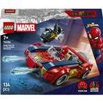 Lego Marvel 76336 Spider-Man a auto vs. venomizovaný Wolverine2