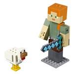 Lego Minecraft 21149 velká figurka: Alex s kuřetem2