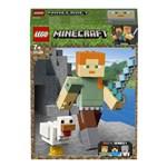 Lego Minecraft 21149 velká figurka: Alex s kuřetem1