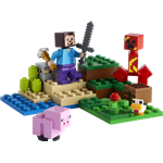 LEGO Minecraft 21177 Útok plazivca2