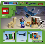 LEGO® Minecraft® 21251 Steve a výprava do pouště3