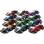 LEGO® Minifigures 71049 F1® Zberateľské pretekárske autá1