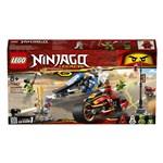 Lego Ninjago 70667 Kaiova motorka s čepelemi a Zaneův sněžný vůz1