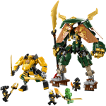 LEGO® NINJAGO® 71794 Lloyd Arin a jejich tým nindža robotů2