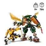 LEGO® NINJAGO® 71794 Lloyd Arin a jejich tým nindža robotů7