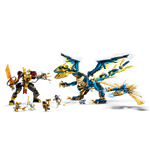LEGO NINJAGO® 71796 Živelný drak proti robotovi císařovny3