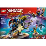LEGO® NINJAGO® 71843 Rogue a robotický dračí jezdec1