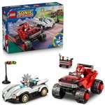 Lego Sonic the Hedgehog 77118 Silver a jeho auto vs. Knuckles a jeho monster truck1