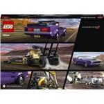 LEGO Speed Champions 76904 Mopar Dodge//SRT Top Fuel Dragster a 1970 Dodge Challenger T/A2