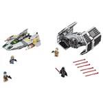 Lego Star Wars 75150 Vader’s TIE Advanced vs. A-Wing Starfighter1