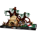 LEGO Star Wars 75330 - Jediský trénink na planetě Dagobah – diorama4