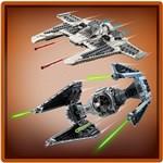 LEGO Star Wars 75348 Mandalorianská stíhačka třídy Fang proti TIE Interceptoru10