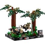 Lego Star Wars 75353 Honička spídrů na planetě Endor – diorama1