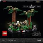 Lego Star Wars 75353 Honička spídrů na planetě Endor – diorama14