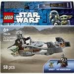 Lego Star Wars 75436 Mandalorian a Grogu a spídrová motorka9