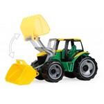 Lena Traktor se lžící zeleno žlutý 62 cm na písek1