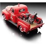 Maisto - Harley-Davidson Custom 1948 Ford F-1 Pick up + 1936 EL Knucklehead 1:244