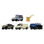 Matchbox Jurský svět 4ks angličák a dinosaurus asst3