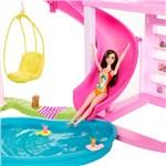 Mattel - Domek dla lalek Barbie Dreamhouse Pool Party z 3 piętrowymi zjeżdżalniami4