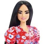 Mattel - Barbie Fashionista Doll Color Block Floral Dress3