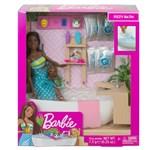 Mattel Barbie Šumivá koupelová panenka a herní sada tmavé vlásky s vaničkou1